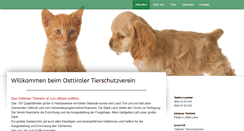 Desktop Screenshot of osttiroler-tierschutz.at